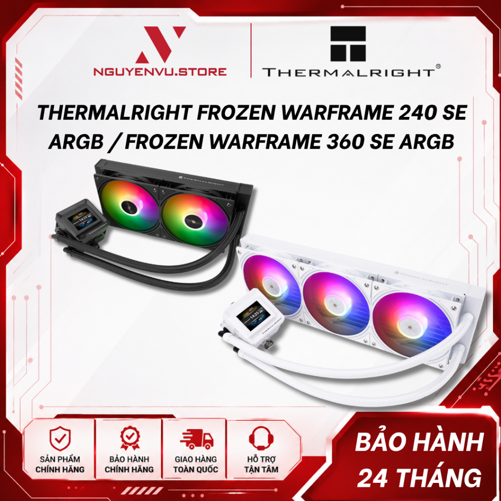 Tản nhiệt nước Thermalright Frozen Warframe 240 SE ARGB / Frozen Warframe 360 SE ARGB - Hàng chính hãng