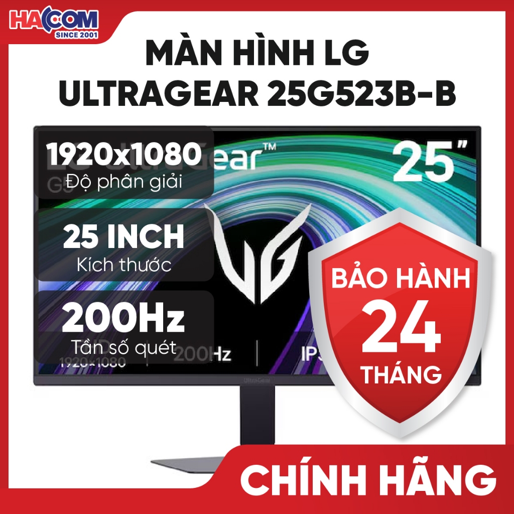 Màn hình LG UltraGear 27G523B-B/25G523B-B (24.5 - 27 Inch/FHD/IPS/200Hz/1ms) - BH 24 Tháng HACOM PC | BigBuy360 - bigbuy360.vn