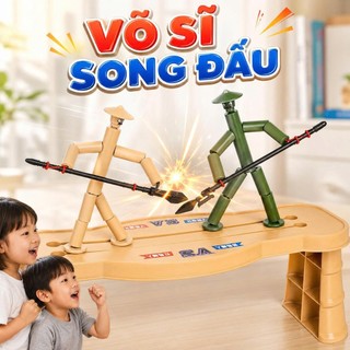 Đồ Chơi Võ Sĩ Song Đấu PK Bằng Gỗ Nhân Vật Bamboo Man Đồ Chơi Đối Kháng Kích Tính Hấp Dẫn Vui Nhộn Cho Bé Trai Và Bé Gái