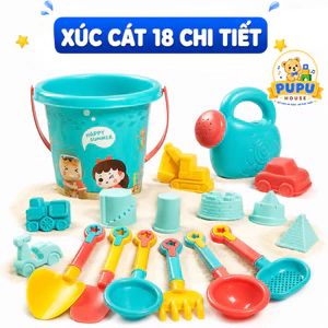 Đồ Chơi Xúc Cát Cho Bé Bộ Xúc Cát Đồ Chơi Cát Đồ Chơi Sút Cát Cho Bé Đi Biển Bãi Biển Đồ Chơi Cát - PUPU HOUSE