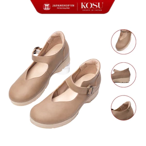 Giày da Kosu 3cm K-25541, giày da công sở mang nhẹ, êm chính hãng Nhật Bản