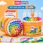 Hộp Màu Sáp Lụa Deli Cao Cấp Silky Crayon Cho Bé, Bút Màu Dầu An Toàn, Dễ Lau Chùi, Không Bẩn Tay
