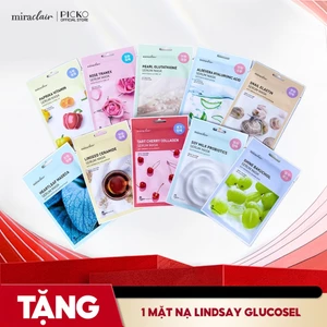 Combo mix mặt nạ dưỡng da thuần chay Hàn Quốc MIRACLAIR serum mask 23G