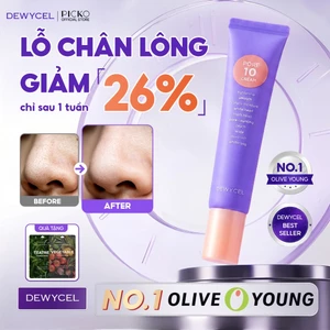 Kem giảm mụn đầu đen - đầu trắng - se khít lỗ chân lông - cấp ẩm Dewycel Pore 10 Cream 40ml