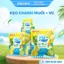Combo Chua Ngọt Sảng Khoái Vải thiều muối 120g, Chanh muối 120g Tặng 1 TPBS chanh muối VC 15g EIKODO SINCE 1877