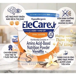 (DATE T7/2027) Sữa EleCare Junior 400g – Sữa Công Thức Amino Acid Cho Trẻ Dị Ứng Đạm Sữa Bò, Hấp Thu Kém