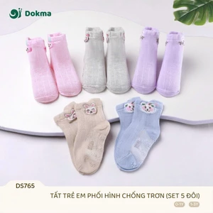Set 5 Đôi Tất Dokma Đáng Yêu Bé Trai, Bé Gái DS669 DS670 DS765