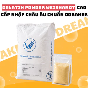1KG Bột Gelatin W - Làm Bánh Lạnh Kẹo Dẻo Marshmallo - Chuẩn Chọn DoBaker