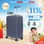 Vali Du Lịch Bamozo Kiro Size 20/24/28 Nhựa PP Cao Cấp Chống Vỡ, Khoá Kéo Chống Rạch_Kiro