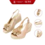Sandal đế xuồng hoa cúc KOSU cao 8cm, sandan hở mũi siêu nhẹ, chống thấm nước trơn trượt K-24012 Nhật