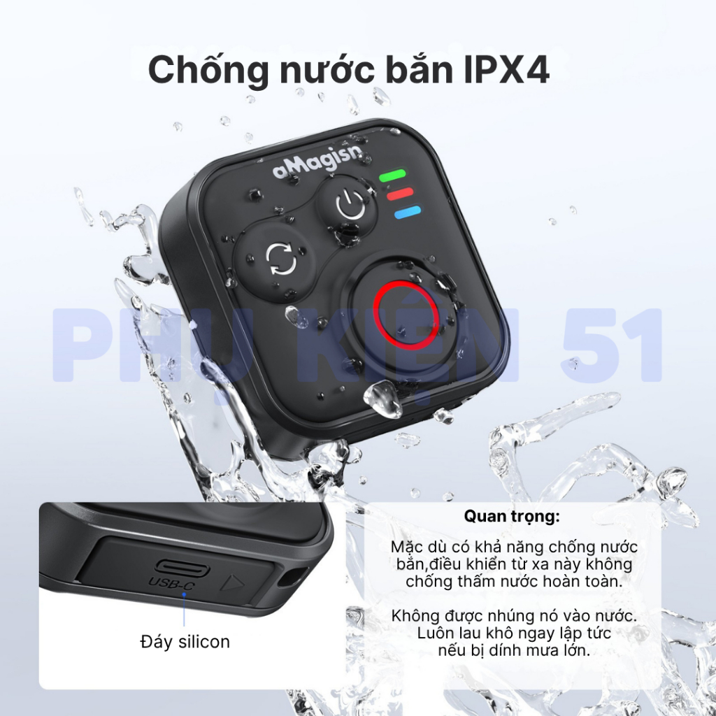 Remote aMagisn đa năng kết nối Gopro Insta360 DJI điều khiển từ xa | BigBuy360 - bigbuy360.vn