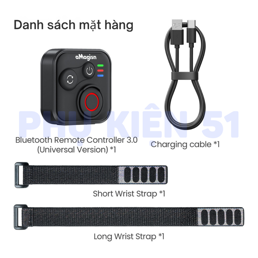 Remote aMagisn đa năng kết nối Gopro Insta360 DJI điều khiển từ xa | BigBuy360 - bigbuy360.vn