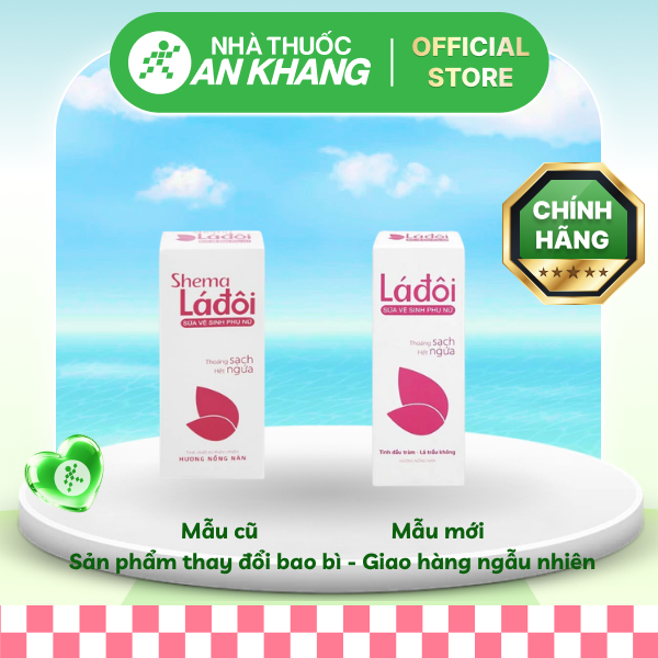 Dung dịch vệ sinh phụ nữ Shema Lá đôi hương nồng nàn chai 200ml [Nhà Thuốc An Khang - Chính Hãng 100%]
