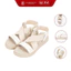 Sandal đế xuồng KOSU cao 3,5cm, sandan nữ quai chéo kháng khuẩn, khử mùi Nhật Bản K-24301