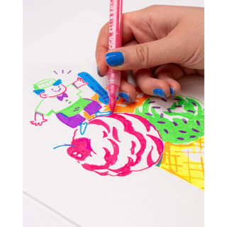 [Thương hiệu Ý] - Bút kim tuyến Carioca Glitter - Hiệu ứng kim tuyến tuyệt đẹp