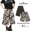 Quần Wide Leg Kaki Camo Túi Hộp GODMOTHER Quần Short Lửng Kaki Unisex Phong Cách Cá Tính Đường Phố