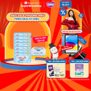 Combo 7 Gói Khăn ướt Bobby không mùi 80 miếng và 1 hộp khăn ướt tiện lợi