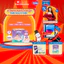 Combo sạch thoáng: Tã quần Bobby Mega Jumbo M112/L96/XL84/XXL76& Bọt tắm gội em bé Nature Care 200ml/450ml