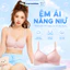 Áo ngực nữ su đúc cup V nâng ngực tôn dáng, Áo lót nữ không gong mút mỏng mềm mại ZANABRA A975