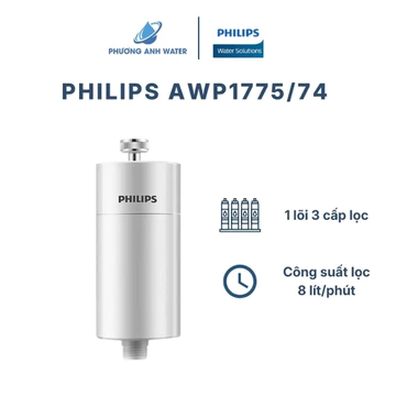Bộ Lọc Nước Vòi Sen Tắm Philips AWP1775/74 Chính Hãng - Lọc Clo Và Cặn Bẩn
