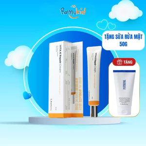 Kem Dưỡng Phục Hồi Da Vitamin K La Bonita Repair Cream 30ml cho da sau peel, da mỏng bị lộ mao mạch