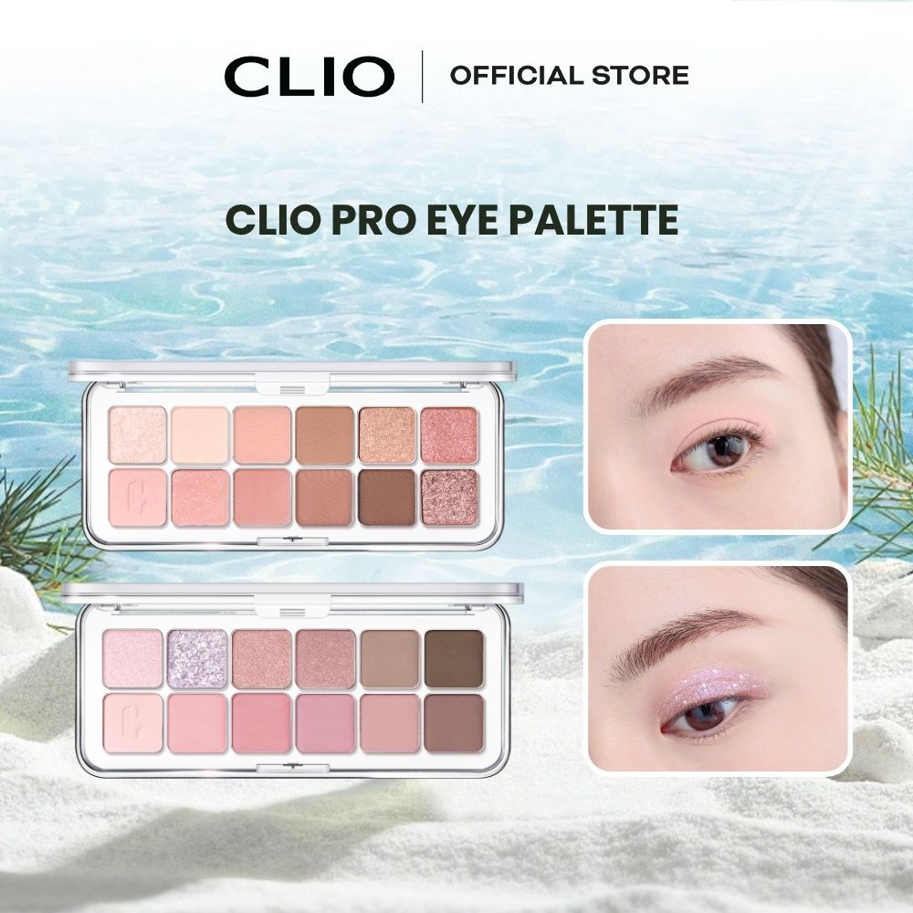 Bảng Phấn Mắt 12 màu CLIO Pro Eye Palette Air (7.2g) | BigBuy360 - bigbuy360.vn