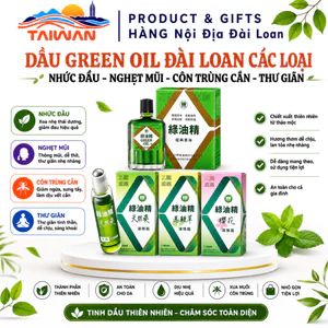 Dầu xanh thư giãn Đài Loan các loại