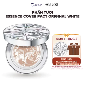 Phấn Tươi Kiềm Dầu Age20's Essence Cover Pact Original White - Phiên bản Kim Cương BẠC HSD:21/04/2027