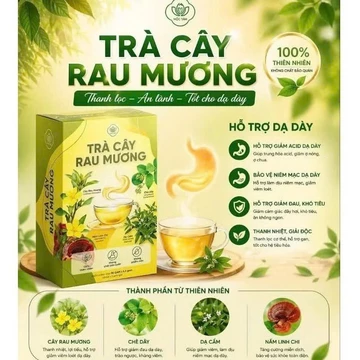 ✅ Trà Cây Rau Mương Hộp 30 Gói [Chính Hãng Cao Cấp] ✅ Trà Mộc Tâm tốt dạ dày tiêu hóa HP ợ hơi ợ chua thanh lọc cơ thể