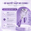 Kẹp Bấm Mi MLEN DIARY Gọng Silicon Mềm Uốn Mi Cong Tự Nhiên Không Kẹp Đau Mắt Dụng Cụ Trang Điểm