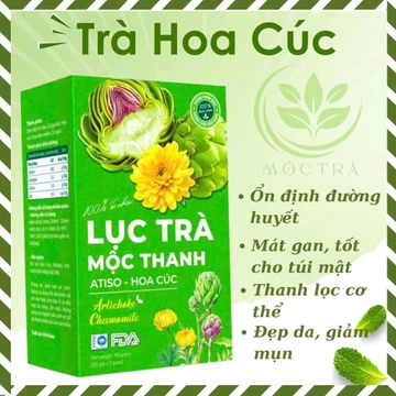 ✅ Trà Hoa Atiso Lục Trà Mộc Thanh Hộp 30 Gói [Chính Hãng Cao Cấp] ✅ Trà Mộc Tâm mát gan thanh nhiệt ngủ ngon an giấc