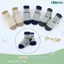 Set 3 Đôi Tất Sơ Sinh Đồng Màu Dokma DS460 DS461 DS486 DS760 DS761 DS762 DS463 DS462