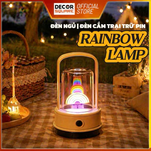 Đèn led cầu vòng đa chức năng – Đèn ngủ | Đèn cắm trại có Pin, Chống Nước, Dùng Khi Mất Điện - Decor | Quà Tặng