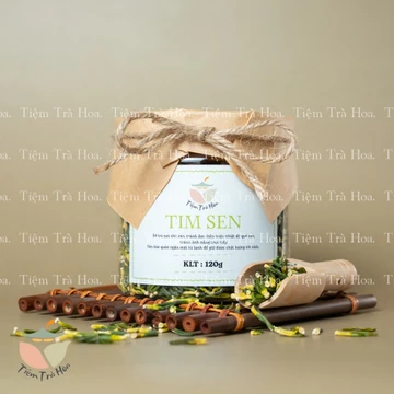 Trà Tim Sen (Tâm Sen) sấy khô nguyên liệu tự nhiên, an thần ngủ ngon [Cao Cấp]