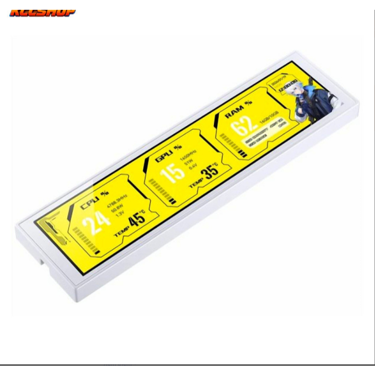 MÀN HÌNH PHỤ JONSBO DS916 (9.16 inch, độ phân giải 460 x 1920) bảo hành 2 năm | BigBuy360 - bigbuy360.vn