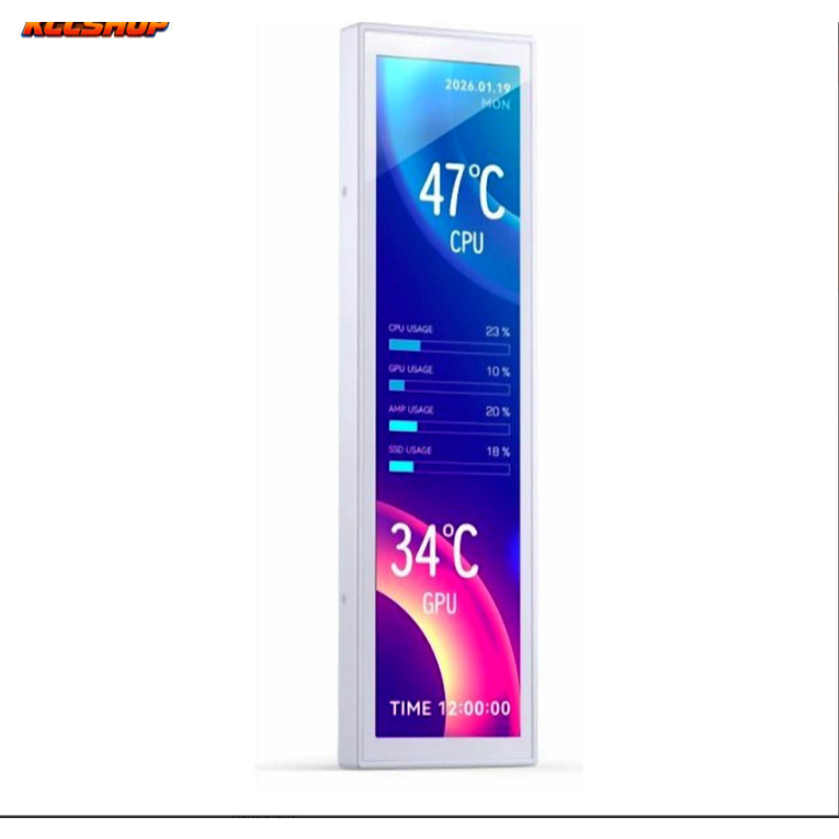 MÀN HÌNH PHỤ JONSBO DS916 (9.16 inch, độ phân giải 460 x 1920) bảo hành 2 năm | BigBuy360 - bigbuy360.vn