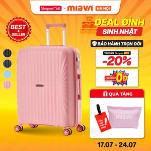 Vali Kéo MIA Du Lịch JUDEN - Size 20/24/28 Inch Nhựa PP Chịu Lực, Hạn Chế Va Đập, Khoá TSA, Bảo Hành TĐ