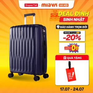 Vali Kéo MIAvn Larita ALY - Size 20/24/28 Inch, Nhựa PP Bền Bỉ, Hạn Chế Bể Vỡ, Khoá TSA Bảo Mật, Bảo Hành Trọn Đời