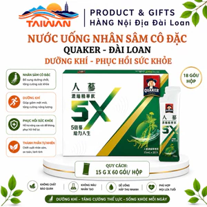 Nhân sâm cô đặc dưỡng khí phục hồi sức khoẻ - Đài Loan 18 gói/ Hộp