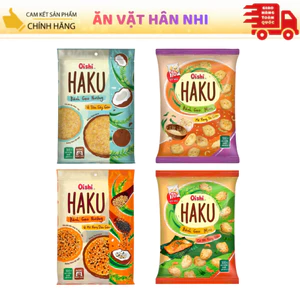 Bánh Gạo Haku Sản Phẩm Oishi, Thương hiệu Việt_Tuổi Thơ Việt. Cá Hồi Rong Biển