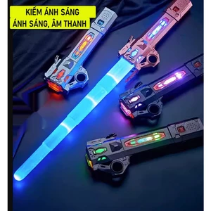 KIẾM ÁNH SÁNG THU GỌN – LIGHTSABER PHÁT SÁNG LED, GHÉP KẾT NỐI KIẾM ĐÔI, KIẾM ÁNH SÁNG CÓ ÂM THANH