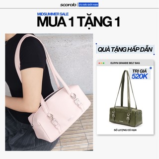 Túi xách đeo vai SCARAB ELRYN BELT GRANDE PINK thời trang nam nữ nhỏ gọn đựng IPad Mini, điện thoại, ví, đồ trang điểm