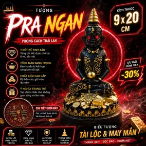 Tượng Decor Prangang 20cm Phong Cách Thái Lan - Điểm Nhấn Cho Không Gian Phòng