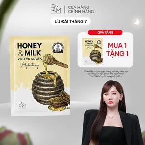 Mặt Nạ Cấp Ẩm BOM Honey & Milk Hydrating Water Mask 25g