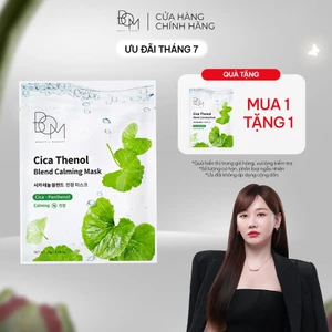 Mặt Nạ Dưỡng Ẩm & Dịu Da BOM Cica Thenol Blend Calming Mask 25g