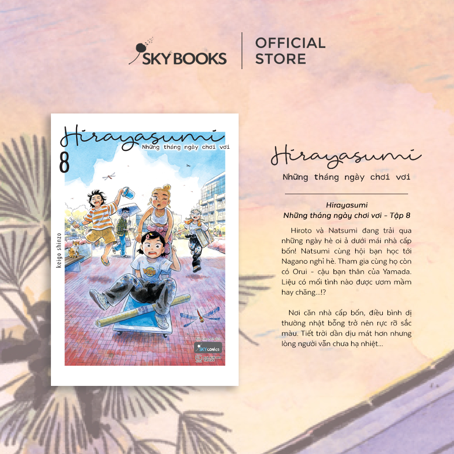 Sách - Hirayasumi - Những Tháng Ngày Chơi Vơi (Tập 8)
