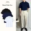 Áo Polo Nam Cotton Cá Sấu Form Cổ Đứng Cao Cấp Basic Polo Tee Thanh Lịch Dễ Phối Đồ