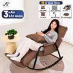 Ghế Bập Bênh Thư Giãn Đơn AN PHÁT Có Gác Chân Nệm Memory Foam Cao Cấp Hàng Việt Nam Điều Chỉnh 5 Cấp Độ — ảnh 1