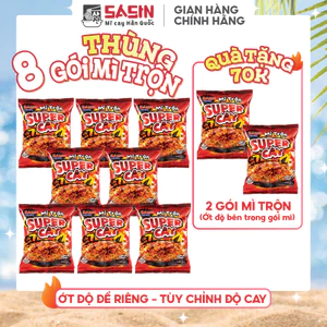 Mì Trộn Sasin Super Cay (Thùng 8 gói) BSET0171