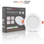 Đèn LED âm trần Duhal 7W 9W 12W 15W mặt tròn, nguồn liền ánh sáng trắng/vàng/trung tính Duhal - KDPT